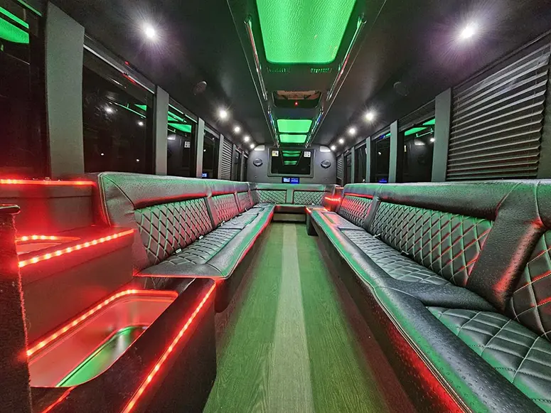 Party Bus Rental, exterior view