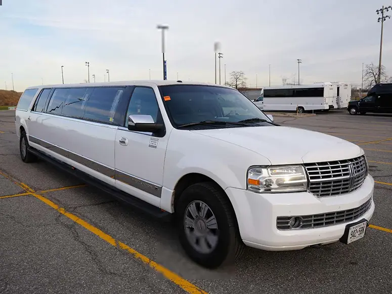 SUV limo for a wedding party